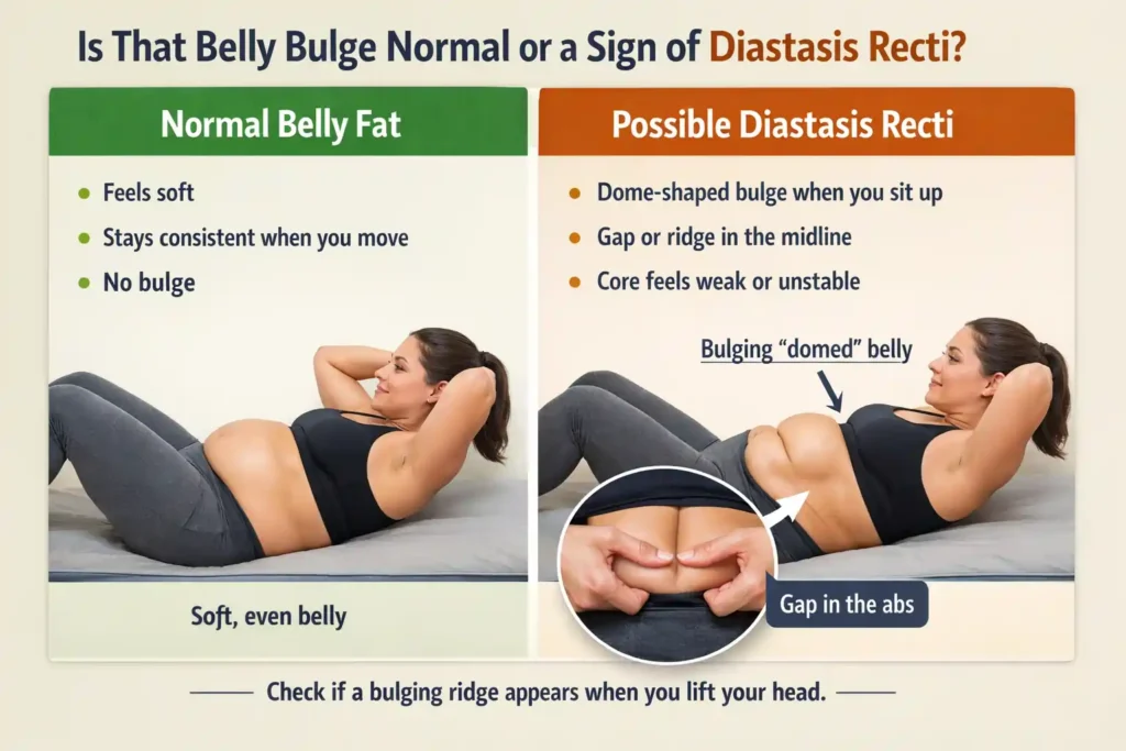 Is That Belly Bulge Normal or a Sign of Diastasis Recti Sandy
