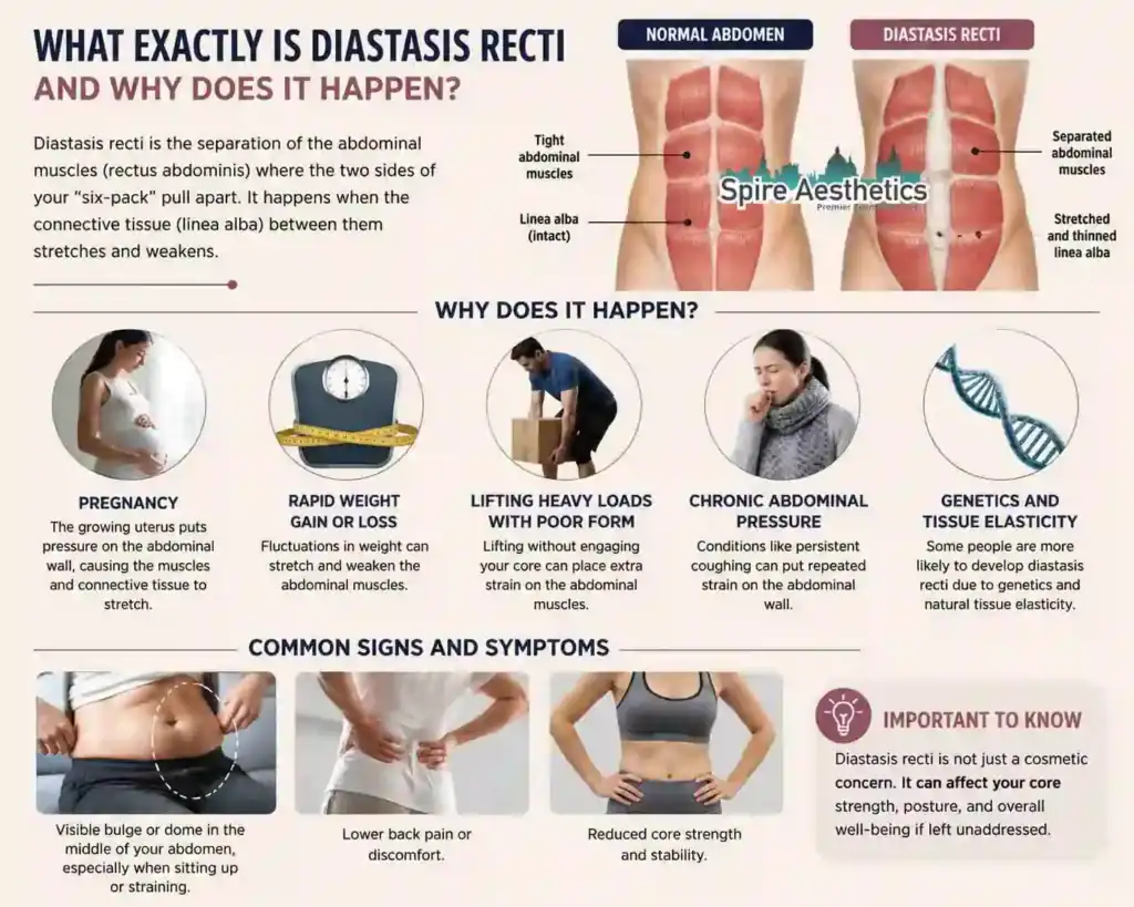 What Exactly Is Diastasis Recti and Why Does It Happen Sandy?