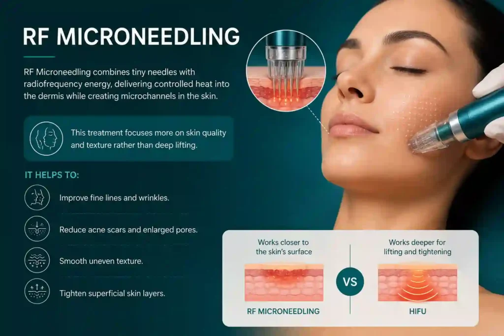 What Does RF Microneedling Do That HIFU Alone Cannot Sandy